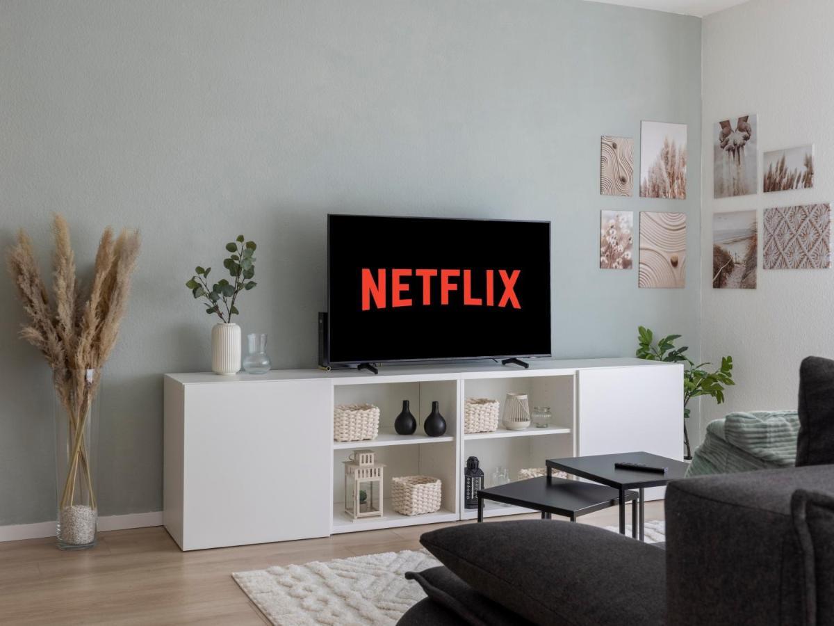 Arena In Der Naehe - Tiefgarage - Balkon - Kueche - Smart Tv Leilighet Gelsenkirchen Eksteriør bilde