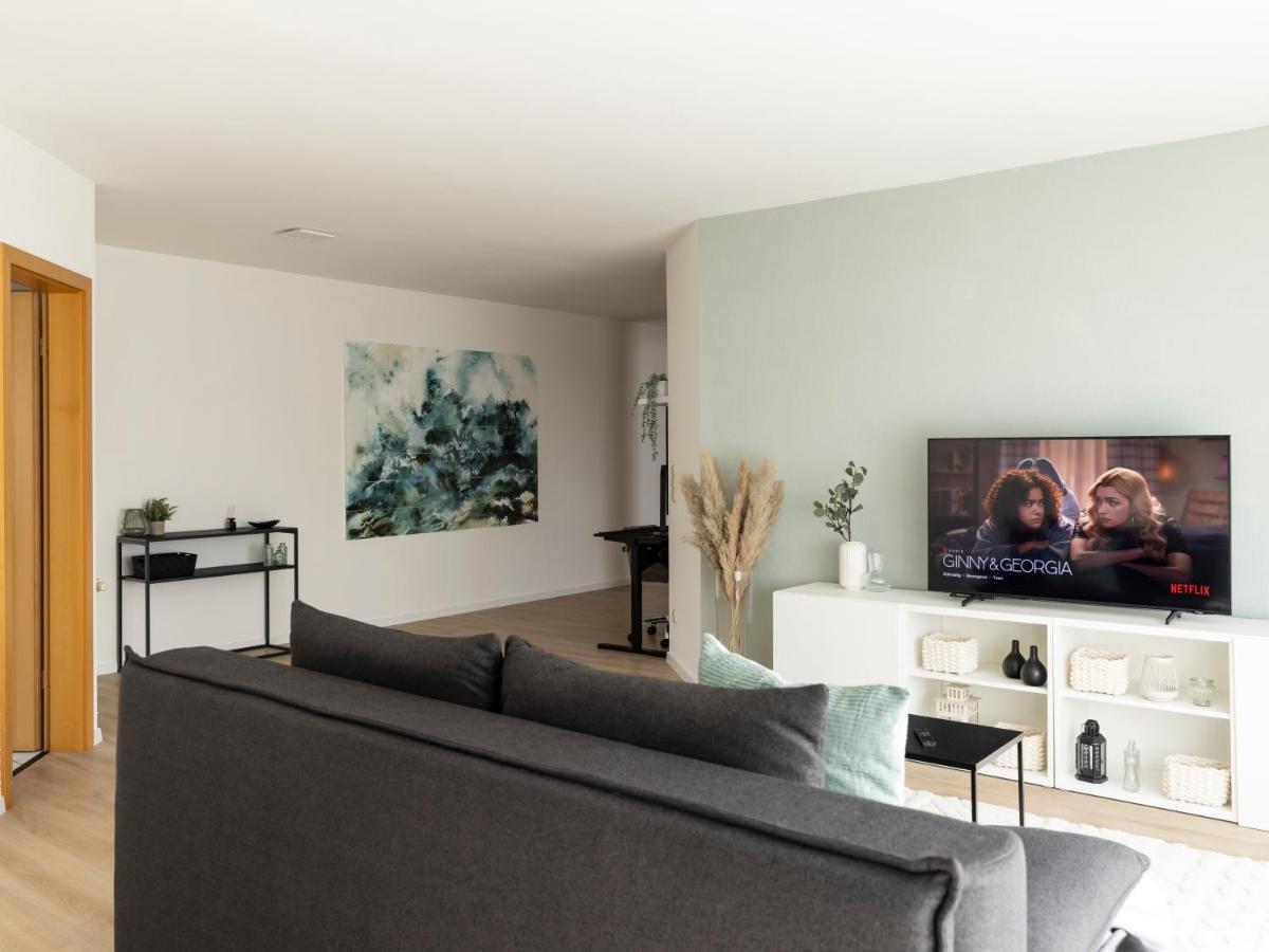 Arena In Der Naehe - Tiefgarage - Balkon - Kueche - Smart Tv Leilighet Gelsenkirchen Eksteriør bilde