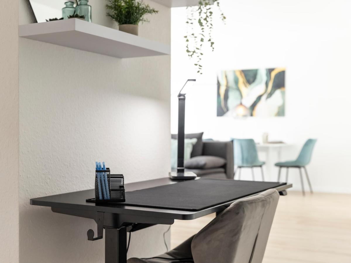 Arena In Der Naehe - Tiefgarage - Balkon - Kueche - Smart Tv Leilighet Gelsenkirchen Eksteriør bilde
